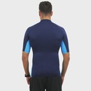 Camiseta Volcom Lido Solid Navy Masculina - Foto 3