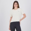 Camiseta Cropped New Balance Drapey Feminino - Foto 1