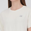 Camiseta Cropped New Balance Drapey Feminino - Foto 5