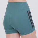 Shorts adidas Optime Três Listras Feminino - Foto 3