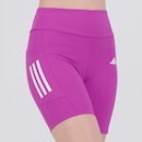 Shorts adidas Own The Run Base 3S Com Bolso Feminino - Foto 2