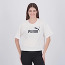 Camiseta Cropped Puma No. 1 Logo Feminino - Foto 1