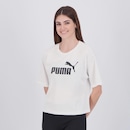Camiseta Cropped Puma No. 1 Logo Feminino - Foto 3