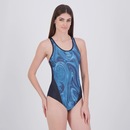 Maiô Rainha Print Feminino Teal e Navy - Foto 2