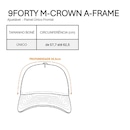 Boné New Era 9Forty M-Crown A-Frame New York Yankees MLB Masculino - Foto 8