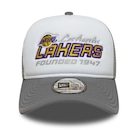 Boné New Era 9Forty A-Frame Trucker Los Angeles Lakers NBA Unissex - Foto 2