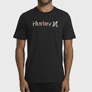 Camiseta Hurley Floral Masculina - Foto 1