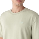 Camiseta New Balance Loose Fit Small Logo Masculina - Foto 4