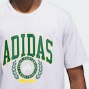 Camiseta adidas Gráfica Varsity Crest Masculina - Foto 5