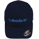 Boné Quiksilver Emb Type Down Word Navy - Foto 2