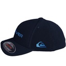 Boné Quiksilver Emb Type Down Word Navy - Foto 3