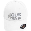 Boné Quiksilver Silver Transfer Emb White - Foto 2