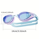 Óculos de Natação Gold Sports Crystal View 10.0 Hign Definition - Foto 3