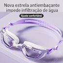 Óculos de Natação Gold Sports Crystal View 10.0 Hign Definition - Foto 4