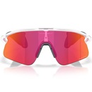Óculos de Sol Unissex Oakley Stunt Devil Matte Clear Prizm Field - Foto 3