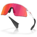 Óculos de Sol Unissex Oakley Stunt Devil Matte Clear Prizm Field - Foto 4