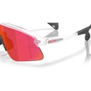Óculos de Sol Unissex Oakley Stunt Devil Matte Clear Prizm Field - Foto 5