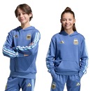 Blusão de Moletom com capuz Adidas Argentina DNA Infantil - Foto 1