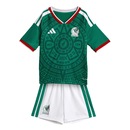 Kit Uniforme de Futebol México I 26/27 Adidas Infantil - Foto 1