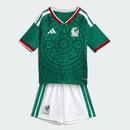 Kit Uniforme de Futebol México I 26/27 Adidas Infantil - Foto 2