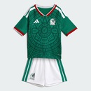 Kit Uniforme de Futebol México I 26/27 Adidas Infantil - Foto 3