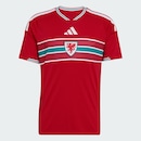 Camisa País de Gales I 26/27 adidas Masculina - Foto 2