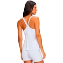 Camiseta Regata Alto Giro Elástico Feminina - Foto 2