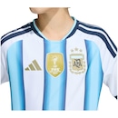 Camisa adidas Titular da Seleção Argentina 26/27 Messi Infantil - Foto 5