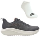 Kit Tênis Olympikus Acqua E Meia Cano Curto - Feminino - Foto 1