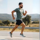 Kit Tênis Asics Gel-Excite 11 E Meia Cano Curto - Masculino - Foto 2