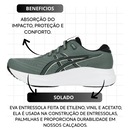 Kit Tênis Asics Gel-Excite 11 E Meia Cano Curto - Masculino - Foto 3
