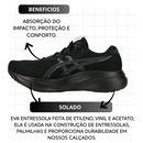 Kit Tênis Asics Gel-Excite 11 E Meia Cano Curto - Masculino - Foto 3