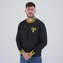 Blusão Moletom São Paulo Vintage Masculino - Foto 3