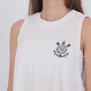 Camiseta Cropped Corinthians Fitness Feminino - Foto 5