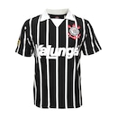 Camisa do Corinthians Polo Retrô 1990 Kalunga Número 10 Coimbra - Masculina - Foto 1
