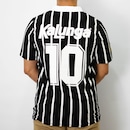Camisa do Corinthians Polo Retrô 1990 Kalunga Número 10 Coimbra - Masculina - Foto 6