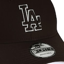 Boné Adulto New Era 9forty MLB Los Angeles Dodgers Aba Curva - Foto 3
