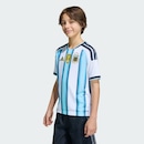 Camisa Argentina I adidas 2026 Infantil - Foto 1