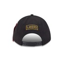 Boné New Era 9Forty M-Crown A-Frame Los Angeles Lakers NBA x Alpha Industries Masculino - Foto 5