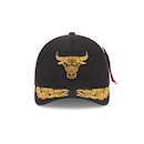 Boné New Era 9Forty M-Crown A-Frame Chicago Bulls NBA x Alpha Industries Masculino - Foto 3