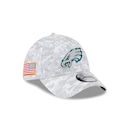 Boné New Era 39Thirty Philadelphia Eagles NFL Salute Service 2025 Masculino - Foto 3