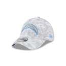 Boné New Era 39Thirty Los Angeles Chargers NFL Salute Service 2025 Masculino - Foto 1