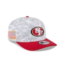 Boné New Era 9Seventy San Francisco 49ers NFL Salute Service 2025 Masculino - Foto 3