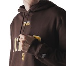 Blusão de Moletom New Era Canguru Fechado San Diego Padres MLB Hyperfly Masculino - Foto 5