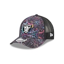 Boné New Era 9Forty M-Crown A-Frame Las Vegas Raiders NFL Masculino - Foto 1