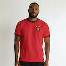 Camisa Sport Recife Jacquard Símbolo Bordado RetrôMania - Masculino - Foto 2