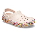 Sandália Crocs Classic Beaded Band Clog T Quartz - Infantil - Foto 2