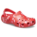 Sandália Crocs Classic Valentines Day Clog K Cherry - Infantil - Foto 2