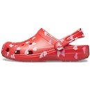 Sandália Crocs Classic Valentines Day Clog K Cherry - Infantil - Foto 3