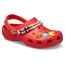 Sandália Crocs Classic Friendship Cowgirl Clog Cherry - Adulto - Foto 2